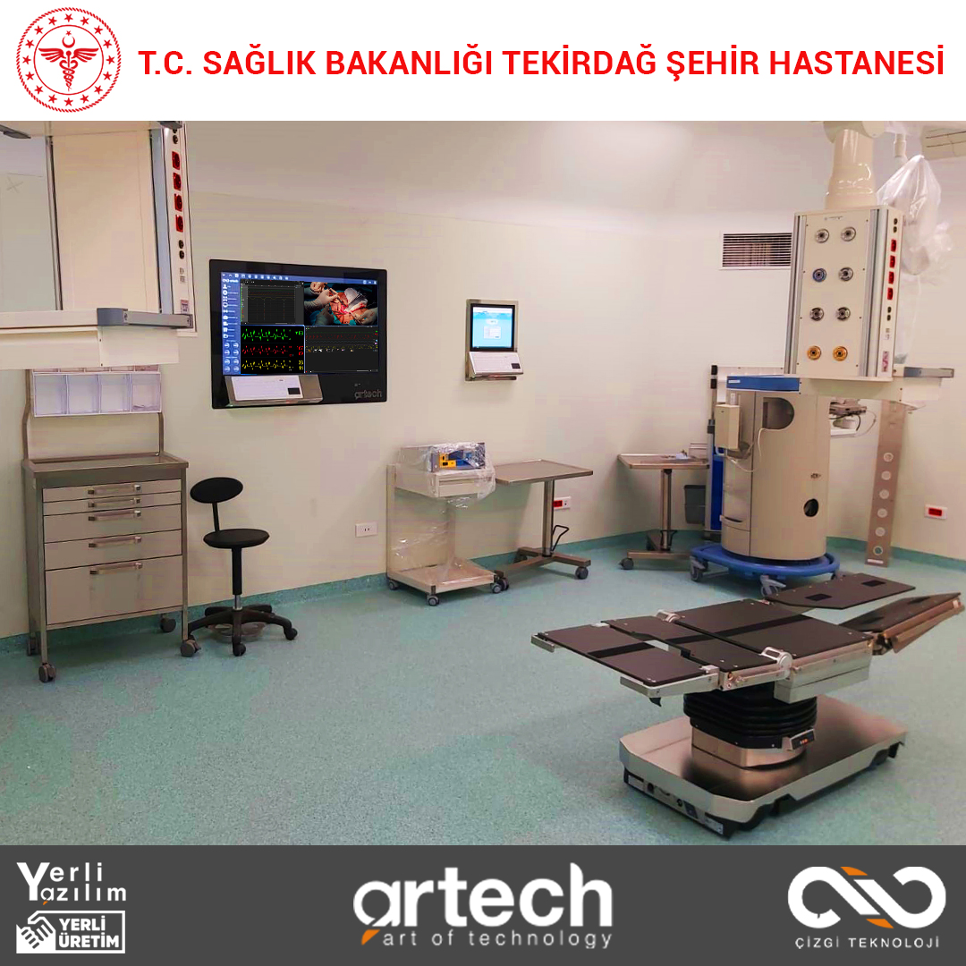 Tekirdağ Şehir Hastanesi’ne Ameliyathane Entegrasyon Sistemimizi Teslim Ettik.
