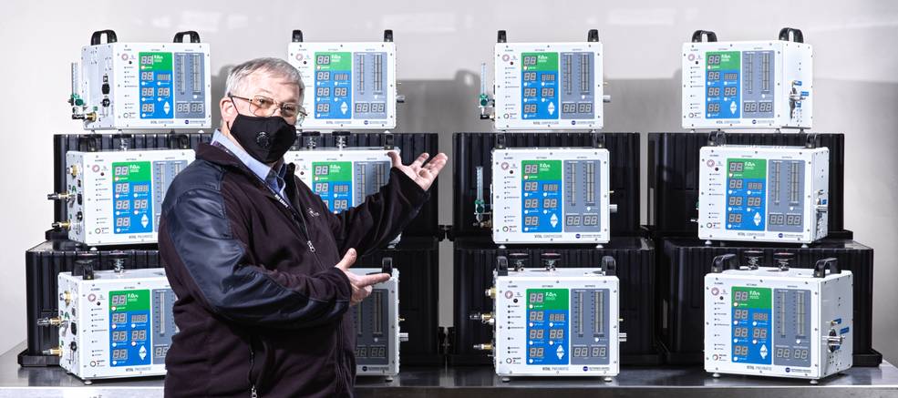 Çizgi Teknoloji has been awarded one of a limited number of licenses to produce the NASA-JPL VITAL COVID-19 Ventilator.