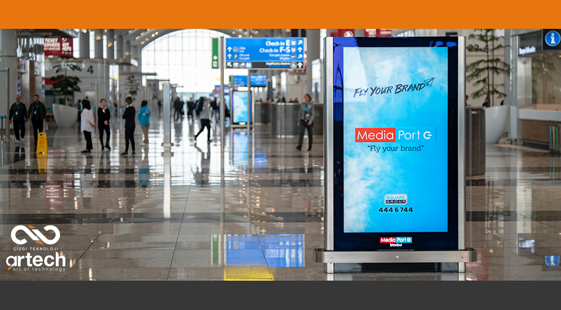 We Delivered Our Artech Digital Information Totems to Istanbul Airport.